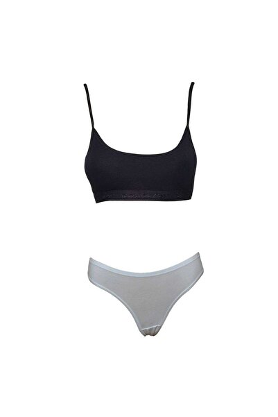 teknoparkx طقم سراويل بوستير نصف رياضية مبطنة بحبل أسود وأبيض