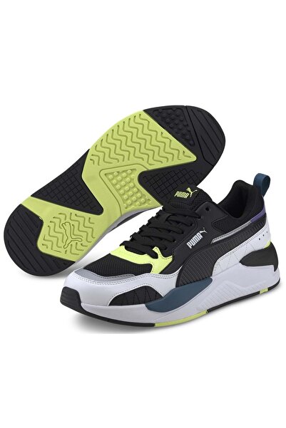 Puma X-Ray 2 Square 373108 Unisex Spor Ayakkabı SİYAH-BEYAZ