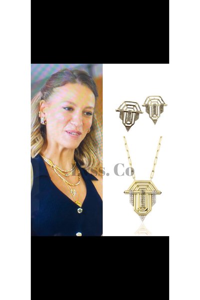 popcouturetr قلادة Serenay الشهيرة