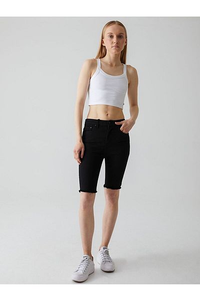 Ltb Galena High Waist Jean Bermuda