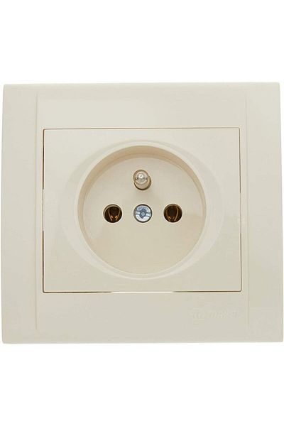 MAKEL Defne Ups Socket - Cream Colored Module Cover