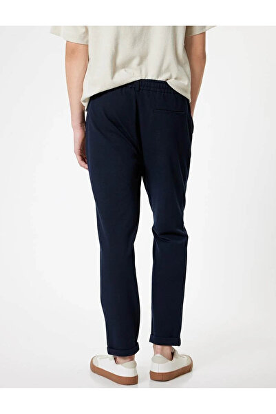 Koton Slim Fit Chino Pantolon Lastik Detaylı
