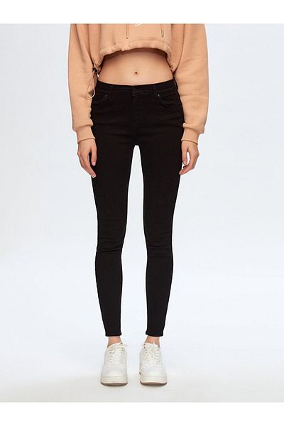 Ltb Pantaloni super skinny Lonia Tall Mid Rise