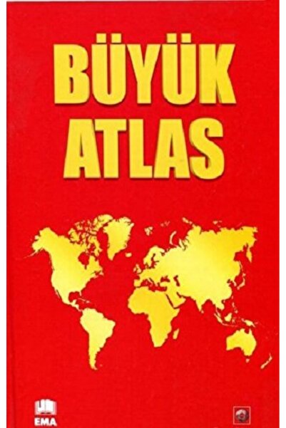 Ema Kitap Büyük Atlas (Ciltli) Kolektif Kitabı 112 Sayfa Ema Kitap