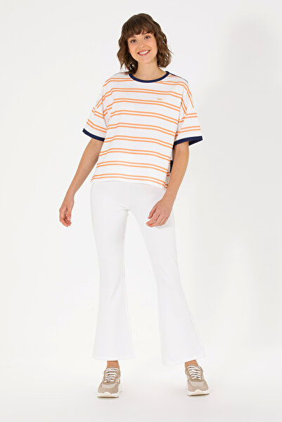 U.S. Polo Assn. Women's Cream Sweatpants 50264708-Vr071