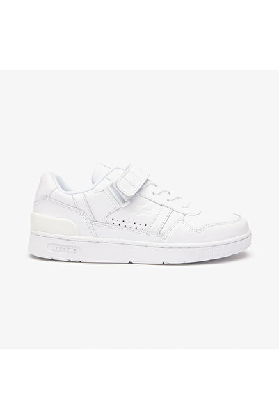 Lacoste SPORT T-Clip Velcro Kadın Beyaz Sneaker