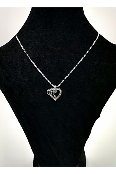 Monalisa Home قلادة فضية اللون فاخرة على شكل سلسلة غير تقليدية