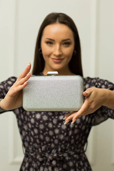 Chantaky 049 2504 Sand Glitter Βραδινή Τσάντα Φόρεμα