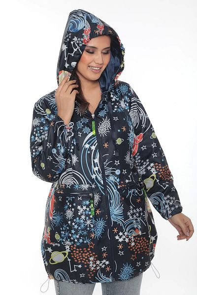 Lady Majestic Plus Size Women's Waterproof Lined Raincoat 1st Quality Special Design