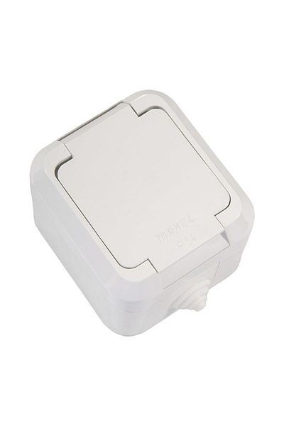 MAKEL Nemliyer Cover Grounded Socket 18304
