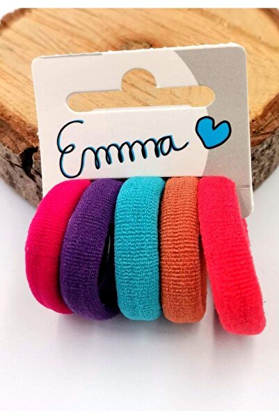 Monalisa Home مشبك منشفة فاخر ملون مكون من 6 قطع