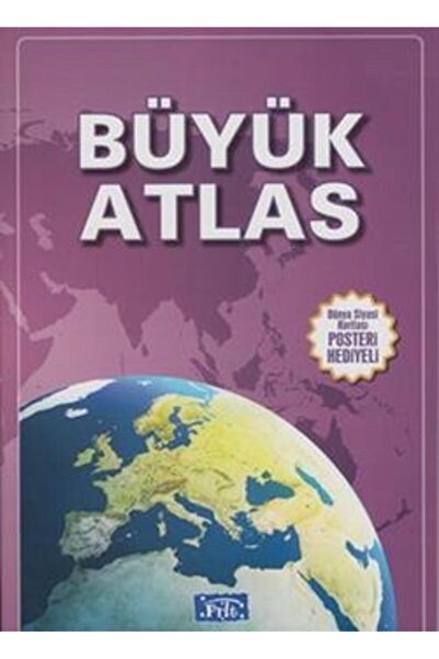 Parıltı Yayınları Büyük Atlas kitabı güncel Kolektif Eğitim Kitapları