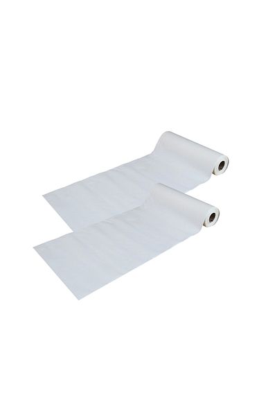 Pratikser Disposable Unprinted Tablecloth - 100x150cm - 2 Rolls