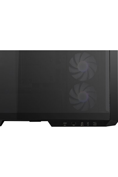 MSI Msı Mag Pano M100R Pz 4X120Mm Fan Temperli Cam Psu Yok Matx Panoramik