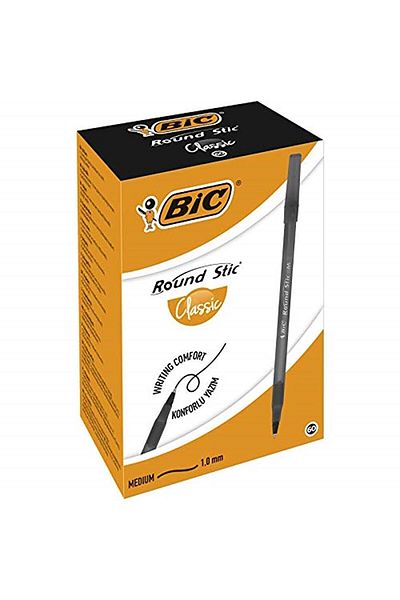 Bic 60 قلم حبر جاف أسود 1 ملم