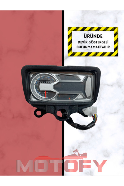 MOTOFY CG KUBA ÇİTA AGK FALCON DİJİTAL 180 KADRAN KİLOMETRE SAATİ USB ÇIKIŞLI...