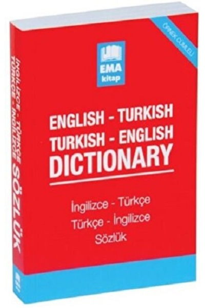 Ema Kitap İngilizce Sözlük Kolektif Kitabı 480 Sayfa Ema Kitap