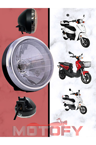 MOTOFY KUBA K4 - STMAX DORA / ALFA YUKİ DÜNYA ÖN FAR ORİJİNAL E4 BELGELİ ALTT...