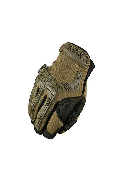 Astüm Askeri Malzeme Mechanix Khaki Colored Long Finger Shock Resistant Full Protection Gloves