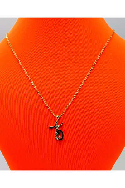 Monalisa Home قلادة ذهبية اللون بتصميم خاص مع شكل سلسلة