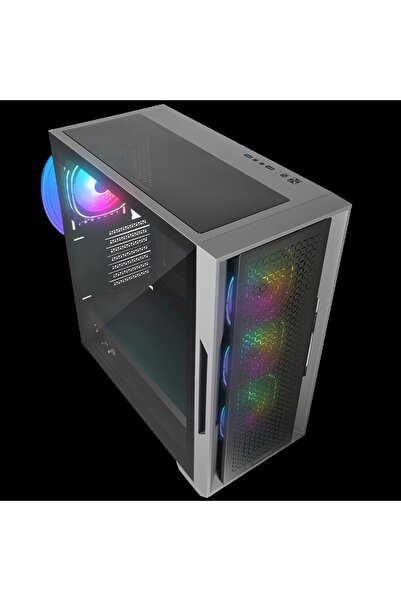 Rampage Radıant V1 Black 2* Usb3.0 Temperli 4*argb Fan Hub E-atx Exclusive Ga...