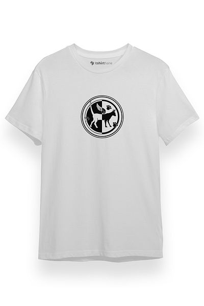 Tshirthane Monogatari Anime Tsubasa Cat Σύμβολο Λευκό κοντομάνικο ανδρικό μπλουζάκι