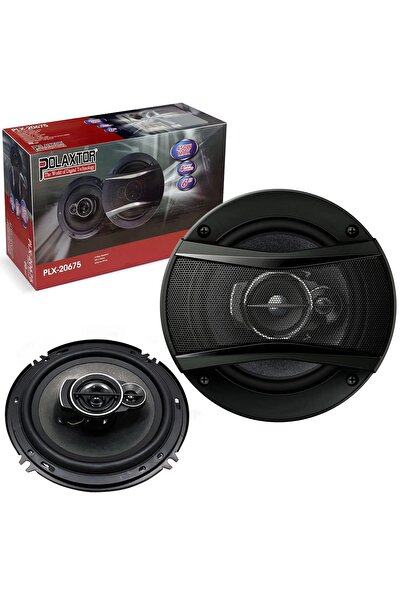 POLAXTOR Plx-20675 Oto Hoparlör 16cm 450 Watt Kapaklı 2 Adet