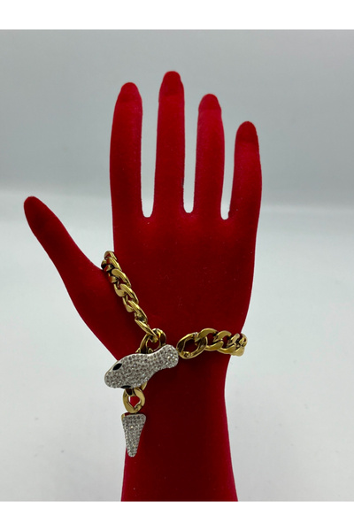 Monalisa Home سوار رجالي من الفولاذ المقاوم للتشويه