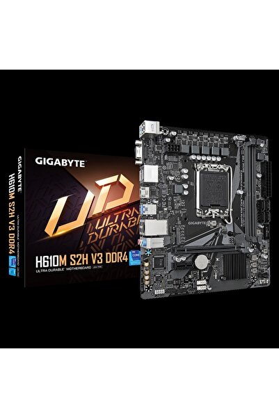 Gigabyte H610m S2h V3 Ddr4 3200mhz M.2 Hdmı Matx 1700p