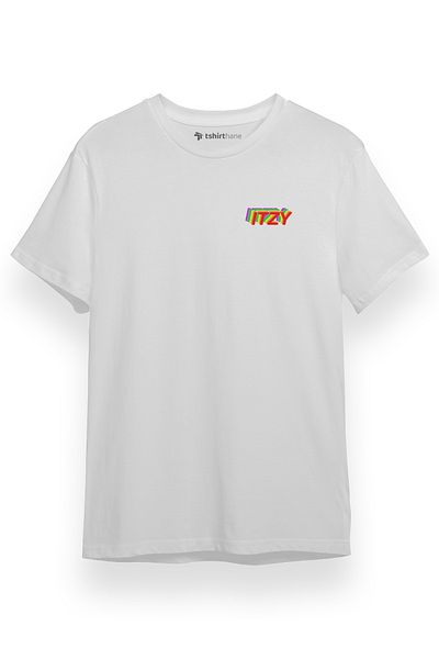Tshirthane Ανδρικό μπλουζάκι Ozark Rainbow Letter Λευκό κοντομάνικο