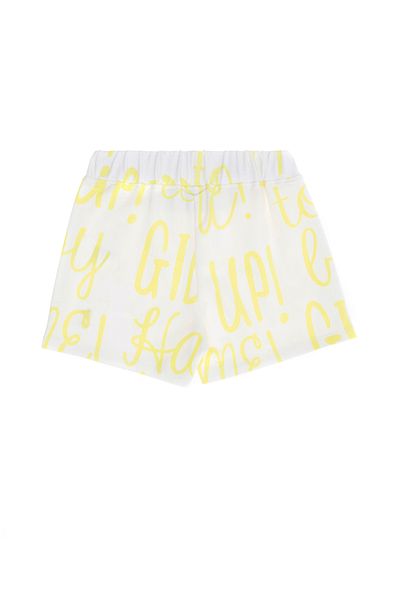 U.S. Polo Assn. White Knitted Children's Shorts - 50265382 -Vr013