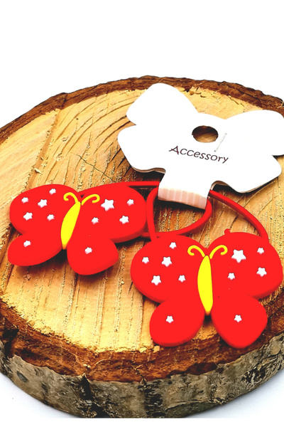 Monalisa Home 2-Piece Figured Colorful Luxury Snap Buckle