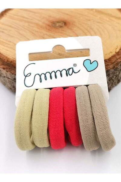 Monalisa Home مشبك منشفة فاخر ملون مكون من 6 قطع