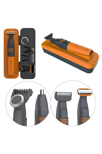 Silver Crest Sc-910 Saç Sakal Tıraş Makinesi Şarjlı 5 In 1 Bakım Seti