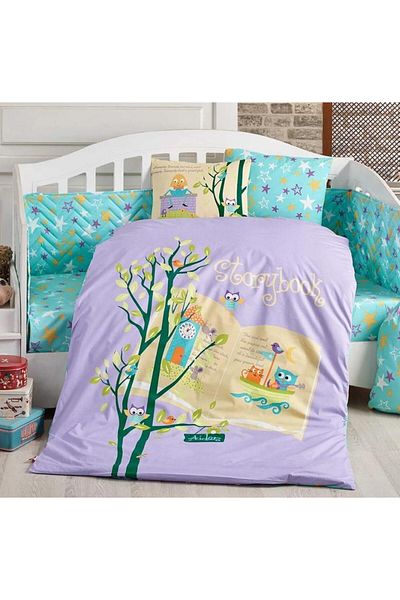Osso Fashion Dream Clock Lilac Poplin Baby Nev Set