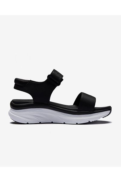 SKECHERS D'lux Walker - New Block Women's Black Sandals119226 Blk