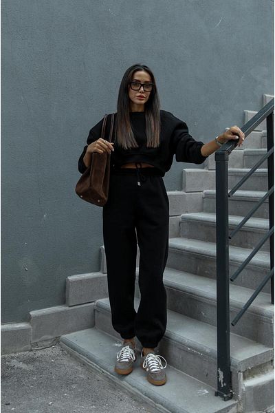 Havoş Black Zelda Tracksuit Set