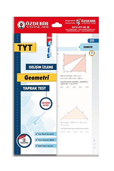 Genel Markalar Tyt Geometri Gis Yaprak Test St96440