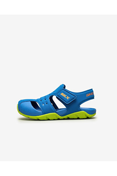 SKECHERS SİDE WAVE Büyük Erkek Çocuk Mavi Erkek Çocuk Sandalet 92330L BLLM