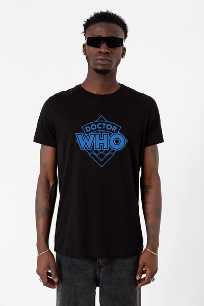 Tshirthane Doctor Who Νέο Μαύρο Ανδρικό Tshirt
