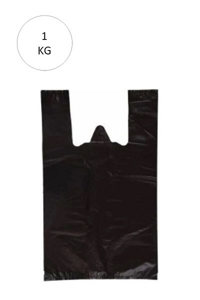 LAMFER 1 Kg Black Athlete Bag Mini - 20x34 cm, Takriben 235 Pieces