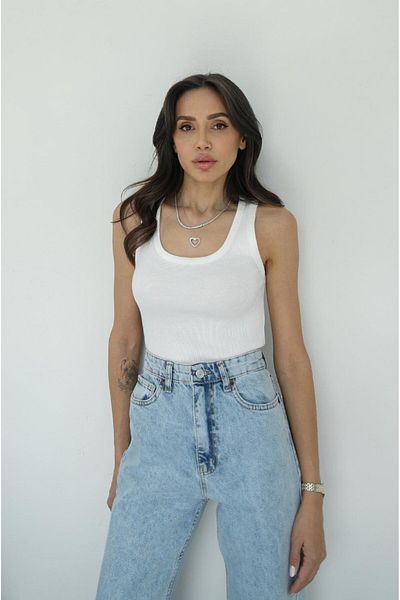 Havoş Ecru Fit رياضي أساسي