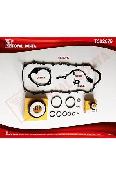 Royal Clio-Mgn 1.5 Dci Seal Felt Bottom Set