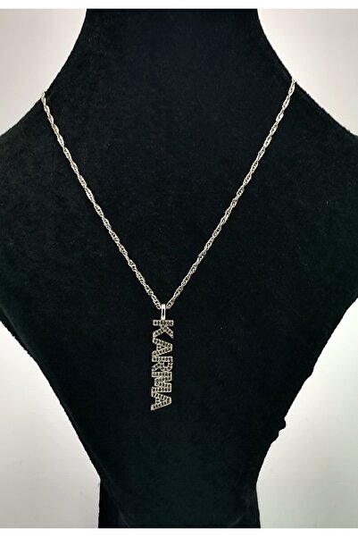 Monalisa Home قلادة فضية اللون فاخرة مضادة للتشوه - مع سلسلة