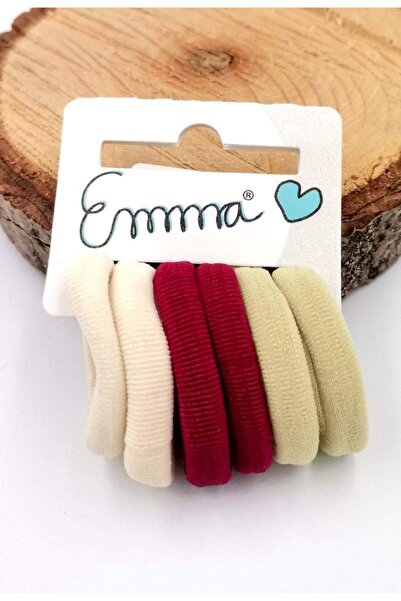 Monalisa Home مشبك منشفة فاخر ملون مكون من 6 قطع