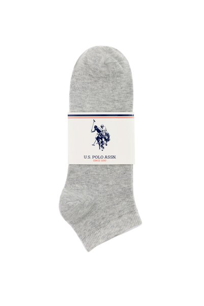 U.S. Polo Assn. جوارب ميلانج رمادية للرجال 50265705-VR086