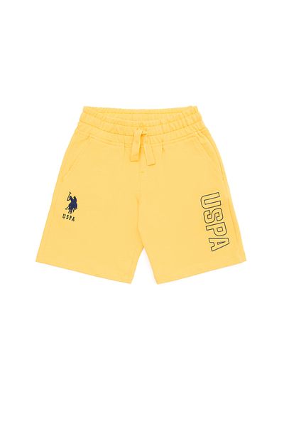 U.S. Polo Assn. Детски жълти плетени шорти 50265960-vr094