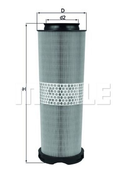 MAHLE Air Filter Mercedes C-Class Om646 W204 S204 C204 Gnzrz