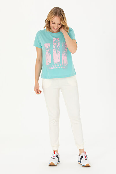 U.S. Polo Assn. Women's Ecru Sweatpants 50265829 -Vr019