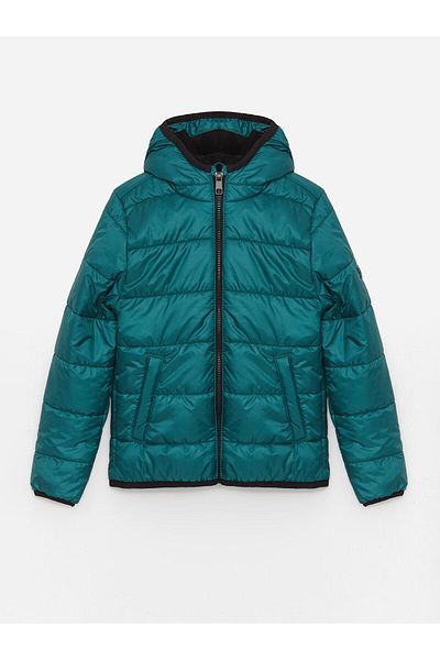 LC Waikiki Chlapecká bunda Lcw Puffer s kapucí